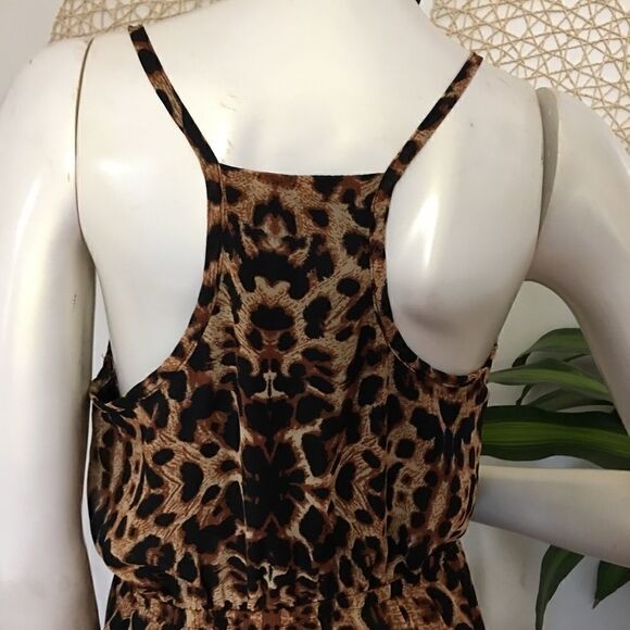 Safari Mini dress with chiffon maxi overlay - Picture 5 of 5